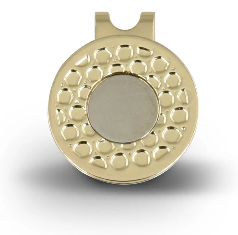 Masters Golf Deluxe Magnetic Hat Clip, złoty