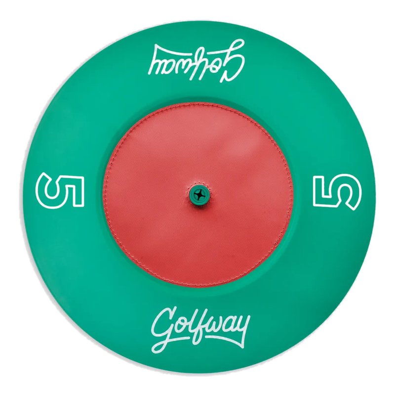 Masters Golf Golfway Play Hole Target, czerwony