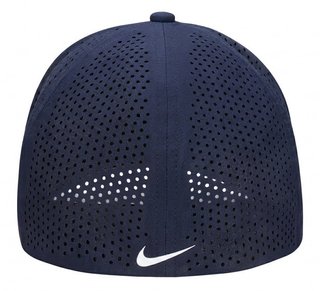 Nike Rise unisex czapka golfowa, granatowa/biała