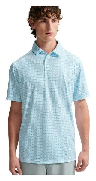 Nike Velocity męskie polo, biało/niebieskie