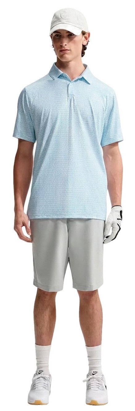 Nike Velocity męskie polo, biało/niebieskie