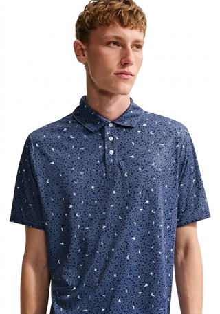 Nike Par męskie polo, microprint birds