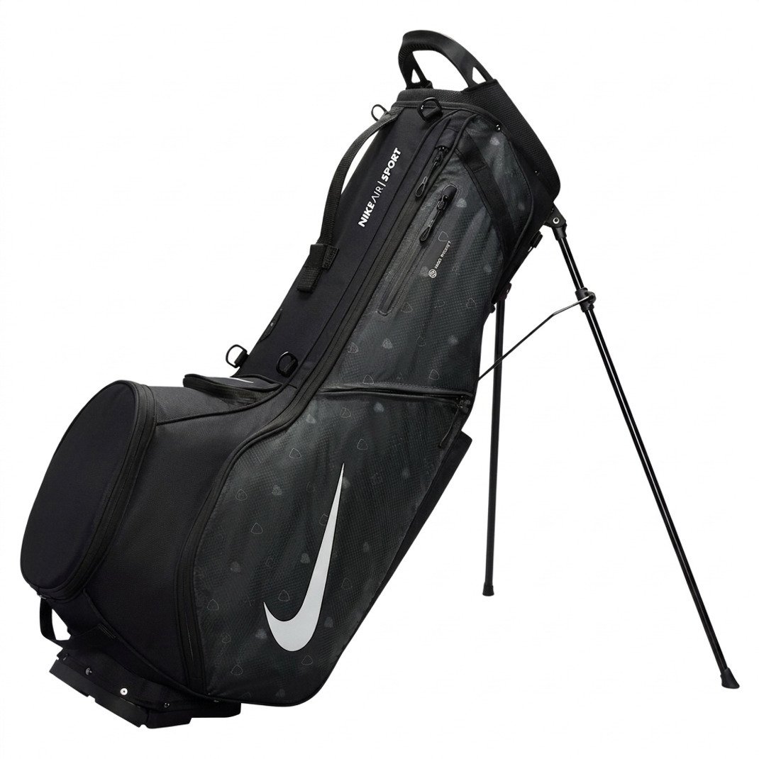 Nike Air Sport 2 stand bag, czarny/iron grey/biały