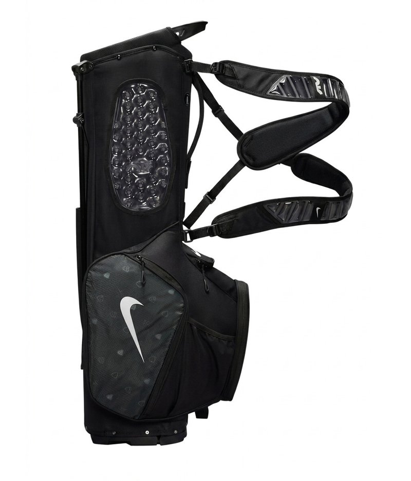 Nike Air Sport 2 stand bag, czarny/iron grey/biały