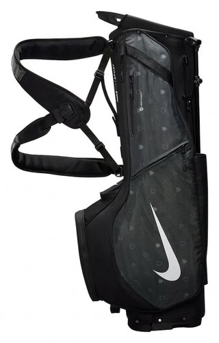 Nike Air Sport 2 stand bag, czarny/iron grey/biały