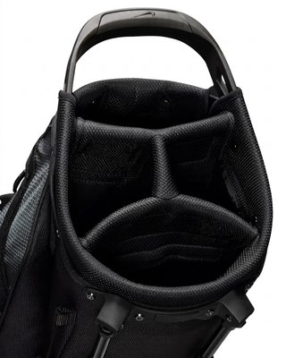 Nike Air Sport 2 stand bag, czarny/iron grey/biały
