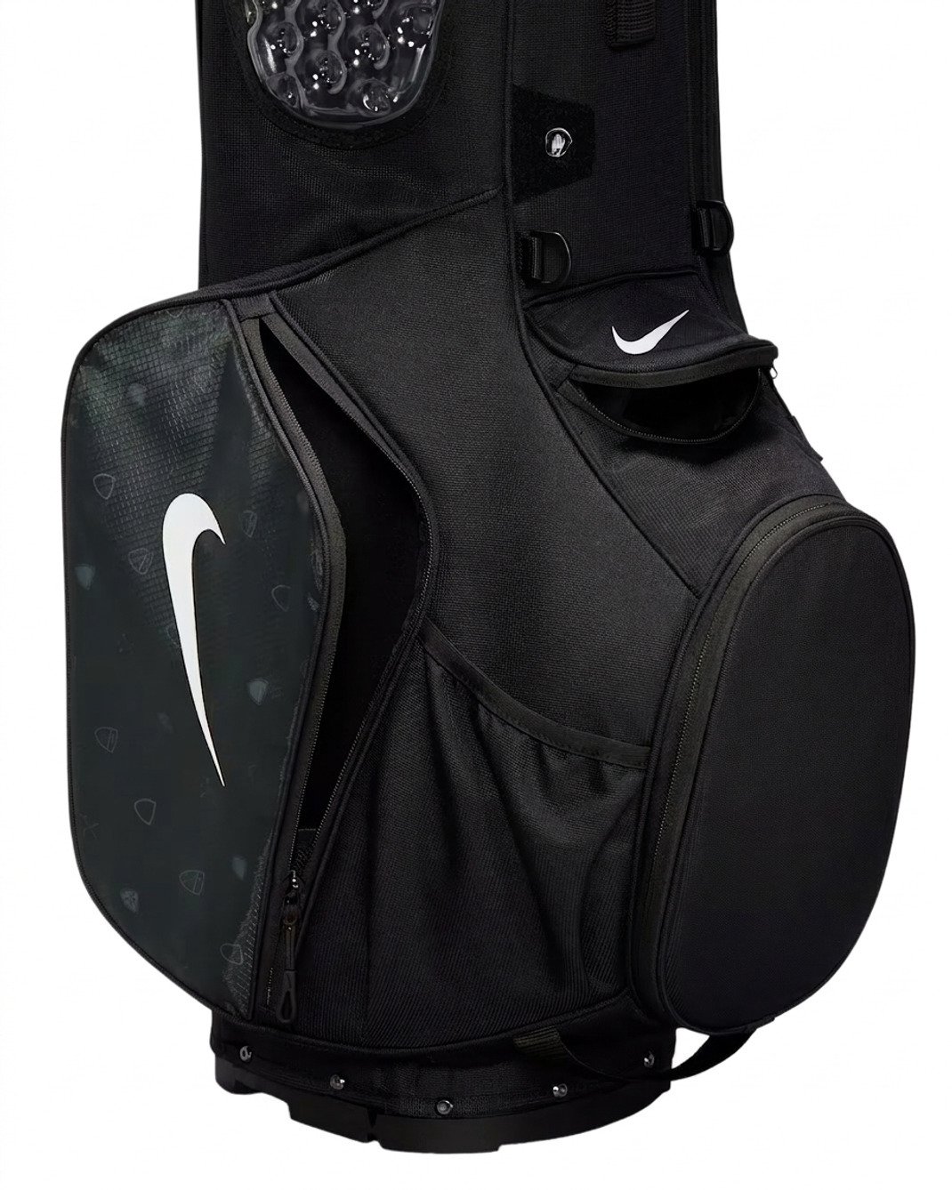 Nike Air Sport 2 stand bag, czarny/iron grey/biały