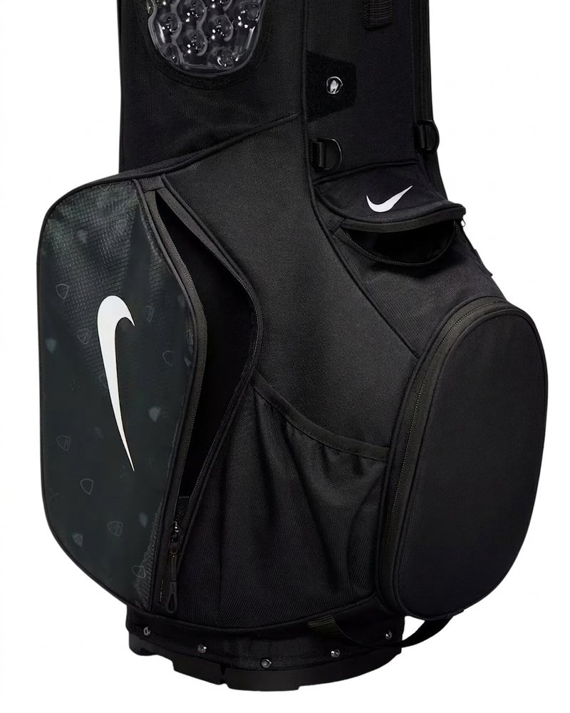 Nike Air Sport 2 stand bag, czarny/iron grey/biały