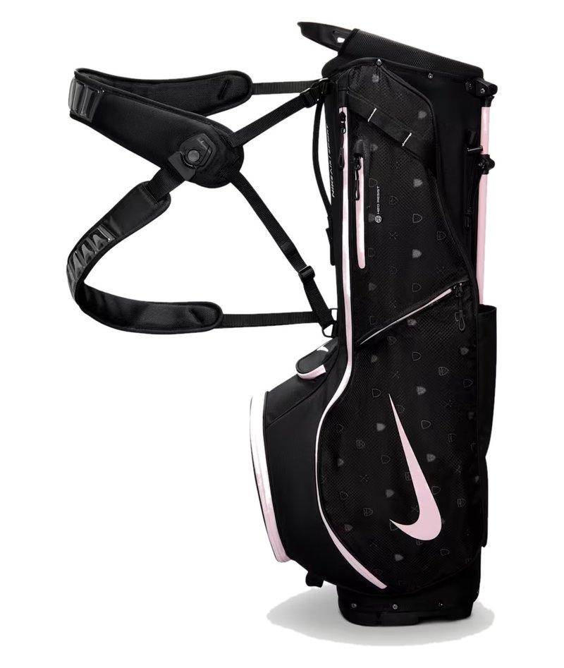 Nike Air Sport 2 stand bag, czarny/sail/różowy/pink foam
