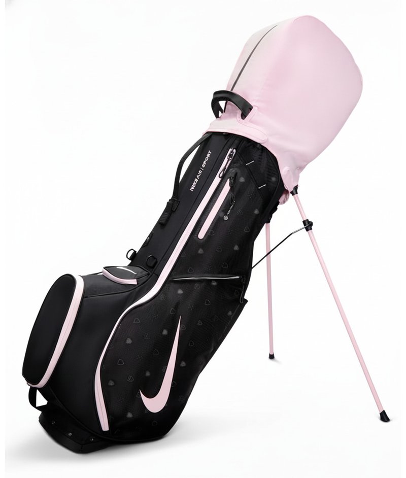 Nike Air Sport 2 stand bag, czarny/sail/różowy/pink foam
