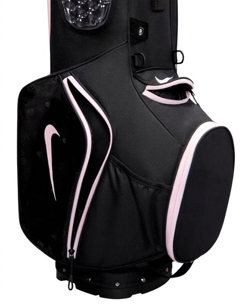 Nike Air Sport 2 stand bag, czarny/sail/różowy/pink foam
