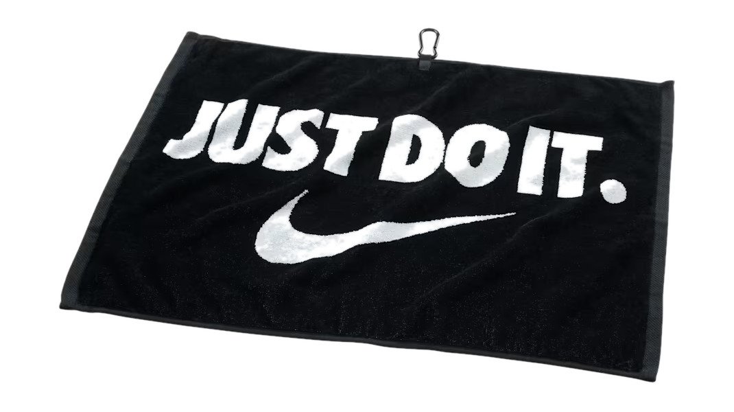 Nike Performance ręcznik golfowy, czarny/biały