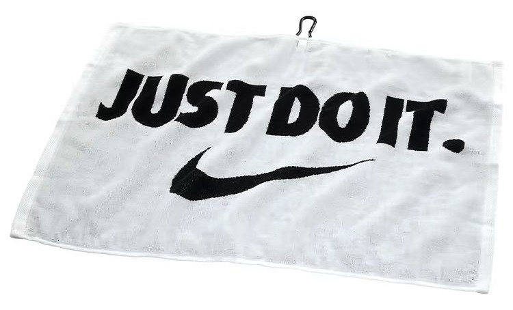 Nike Performance 2.0 ręcznik golfowy, biało/czarny