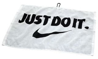 Nike Performance 2.0 ręcznik golfowy, biało/czarny