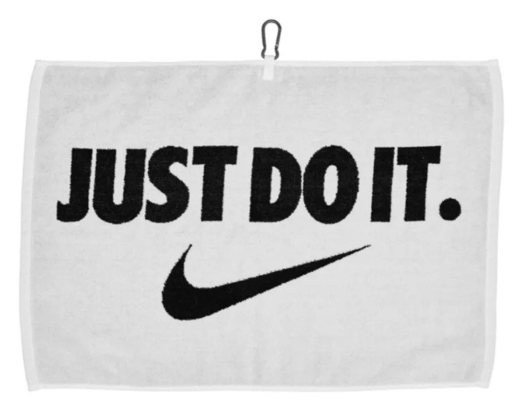 Nike Performance 2.0 ręcznik golfowy, biało/czarny