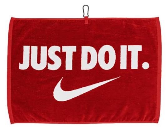 Nike Performance ręcznik golfowy, czerwono/biały