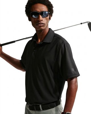 Nike Tailored Performance męskie polo, czarne