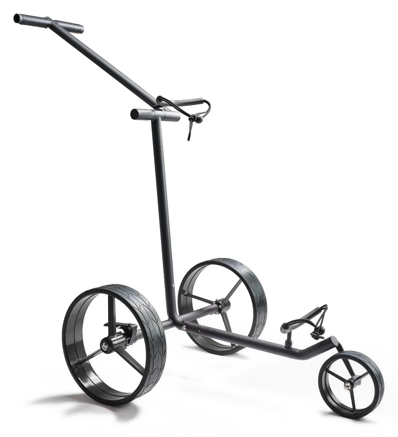 Davies Caddy Elegant Black ręczny wózek, czarny