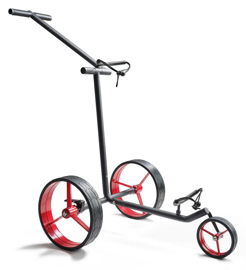 Davies Caddy Elegant Black ręczny wózek, czarny