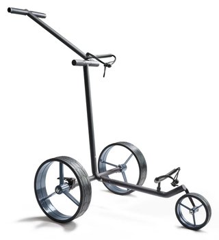 Davies Caddy Elegant Black ręczny wózek, czarny