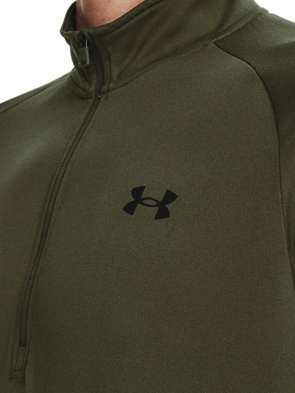 Under Armour Tech 2.0 1/2 Zip męski T-shirt, zielony