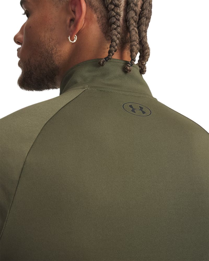 Under Armour Tech 2.0 1/2 Zip męski T-shirt, zielony
