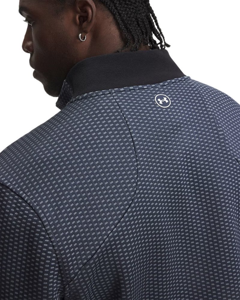Under Armour Drive Pro Hybrid FZ męska bluza, downpour grey/white