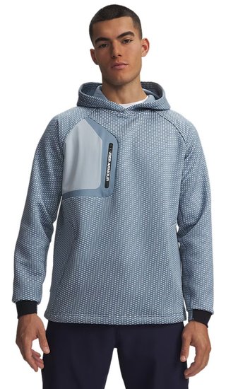 Under Armour Drive Pro Hybrid Hd męska bluza z kapturem, niebieska