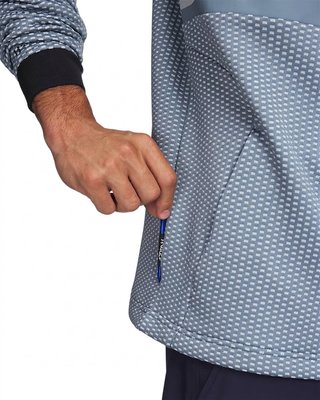 Under Armour Drive Pro Hybrid Hd męska bluza z kapturem, niebieska