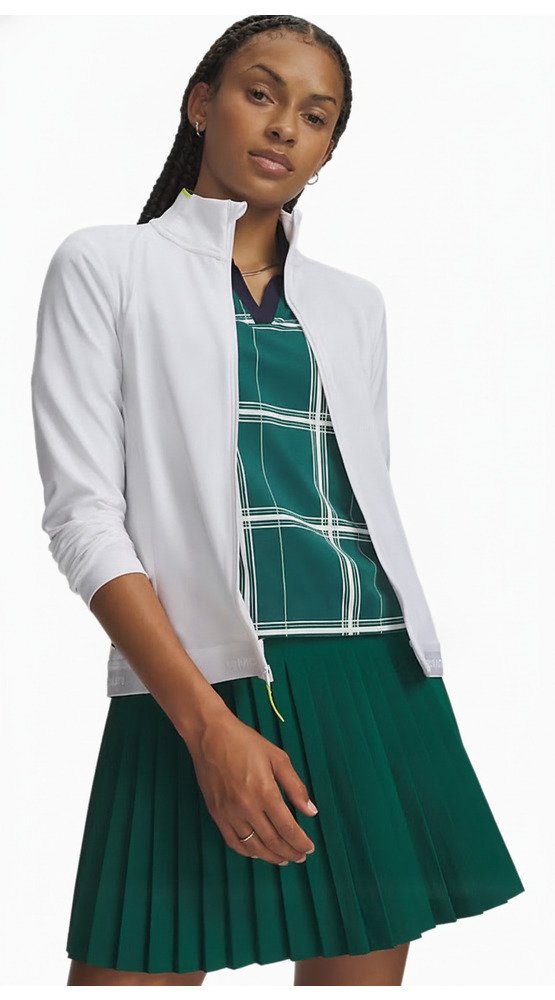 Under Armour Drive Lightweight damska bluza, white/green citrone