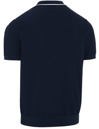 Callaway Textured sweater męskie polo, peacoat
