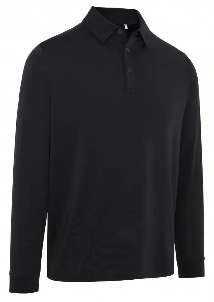 Callaway Soft Touch Long Sleeve męskie polo, caviar