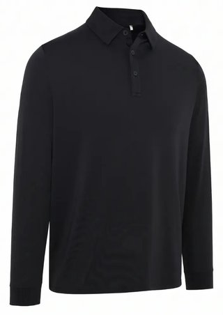 Callaway Soft Touch Long Sleeve męskie polo, caviar