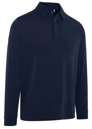 Callaway Soft Touch Long Sleeve męskie polo, peacoat