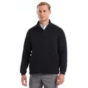 Callaway Chev Jacquard męski sweter, caviar