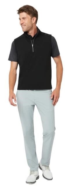 Callaway Lightweight 1/4-Zip męska kamizelka, caviar