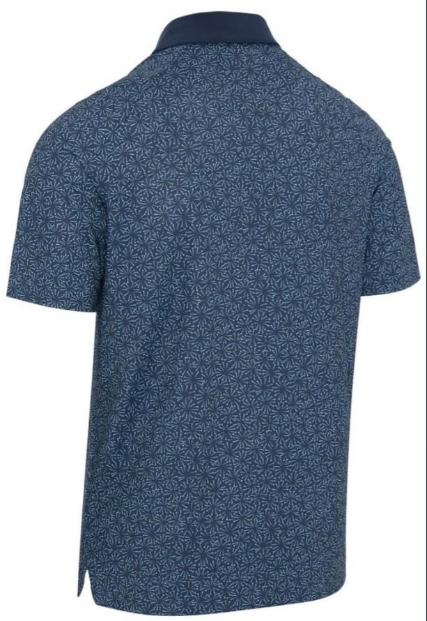 Callaway Confetti Tee Print męskie polo, peacoat