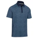 Callaway Confetti Tee Print męskie polo, peacoat