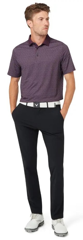 Callaway Fly Birdie męskie polo, italian plum