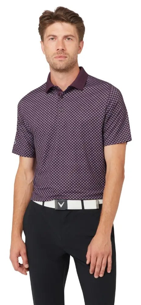 Callaway Fly Birdie męskie polo, italian plum