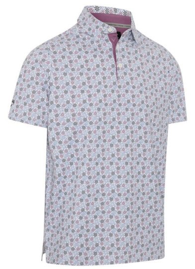 Callaway Making Flowers Out Of Whisky męskie polo, bright white