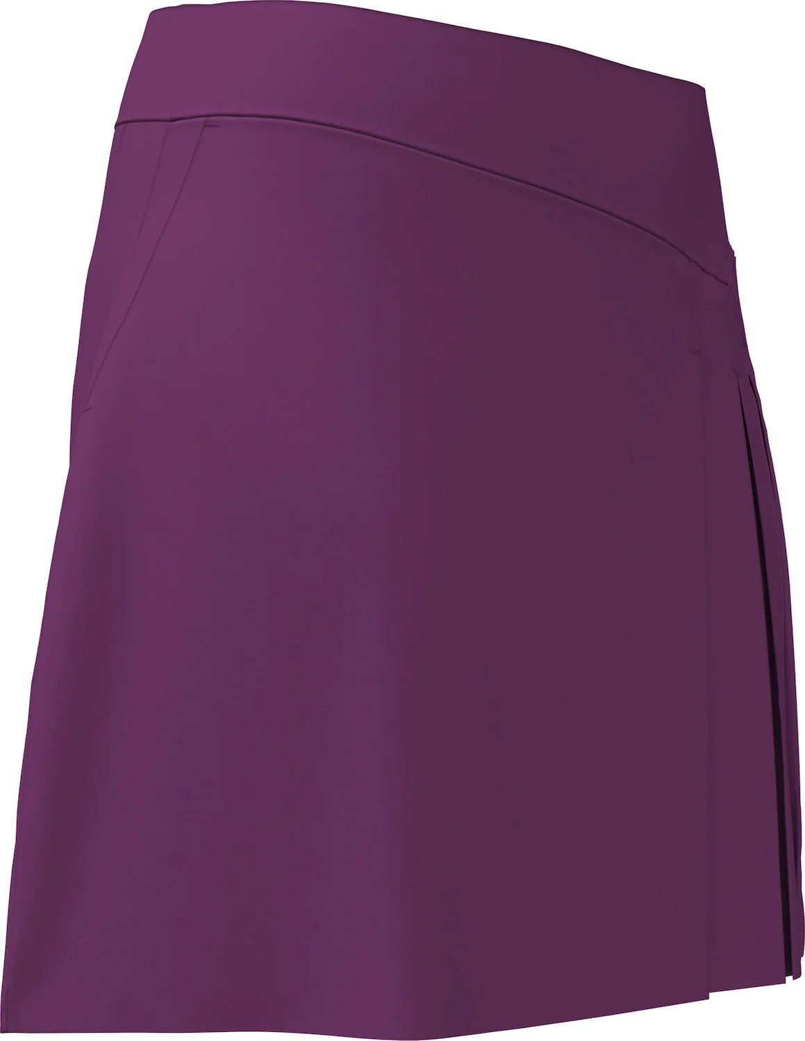 Callaway 17" Side Pleat damski skort, gloxinia