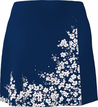 Callaway 17" Floral Printed Wrap damski skort, blue depths