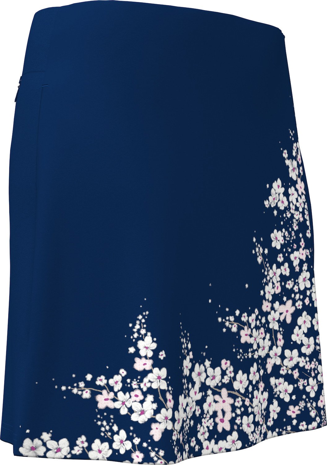 Callaway 17" Floral Printed Wrap damski skort, blue depths