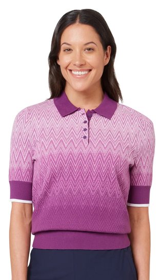 Callaway Gradient Knitted damski sweter, gloxinia
