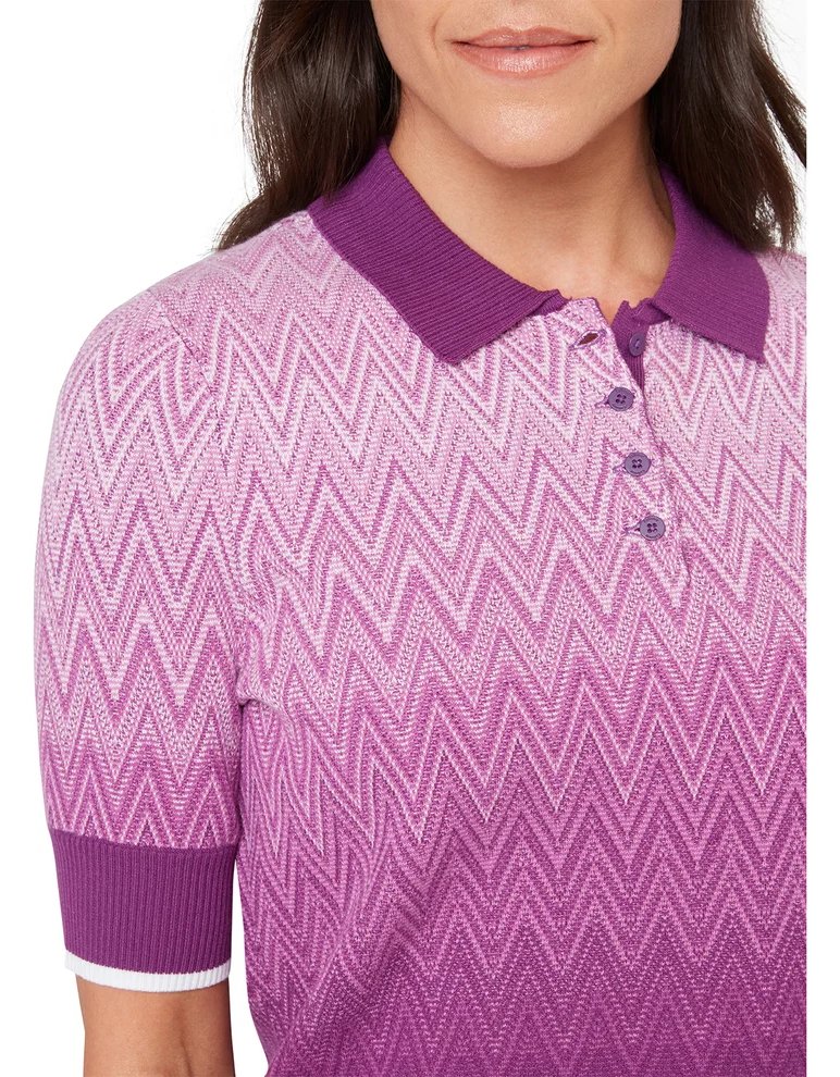 Callaway Gradient Knitted damski sweter, gloxinia