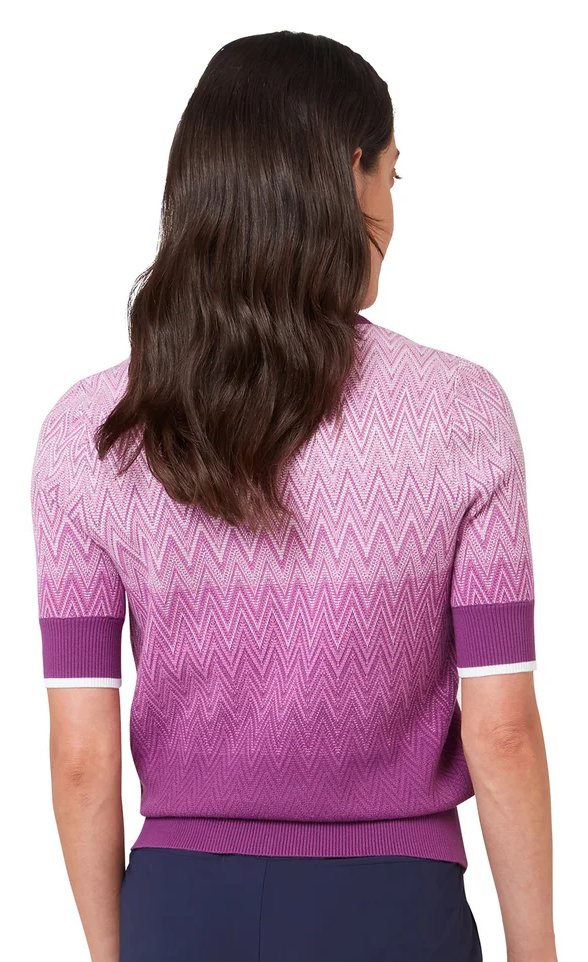 Callaway Gradient Knitted damski sweter, gloxinia