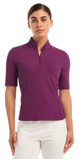 Callaway Rib Play damskie polo, gloxinia