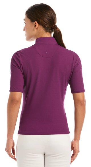Callaway Rib Play damskie polo, gloxinia