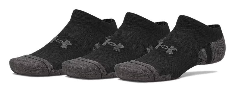 Under Armour Performance Tech No Show męskie skarpety, 3pack, czarne